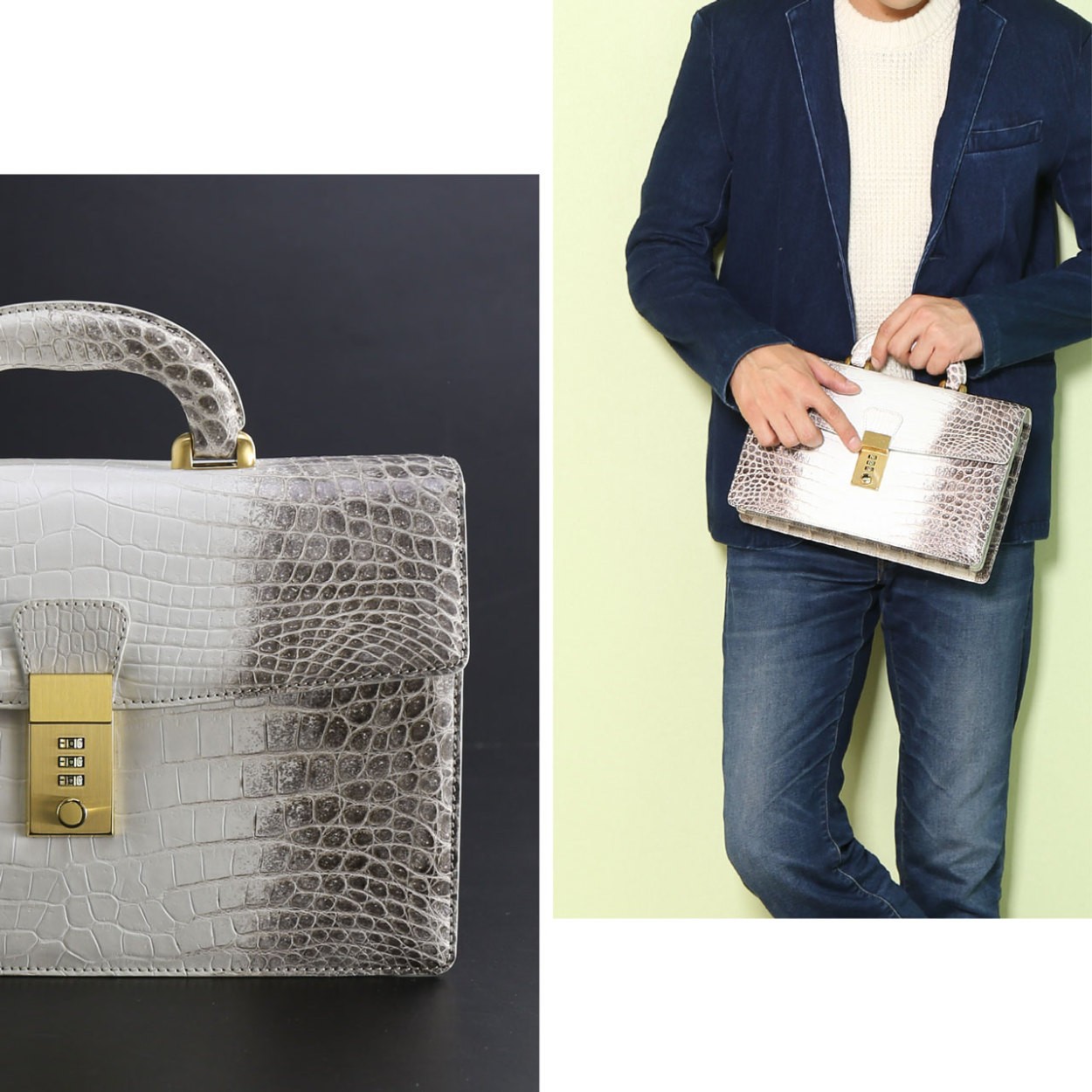 sankyo shokai（三京商会） [5%offクーポン]ヒマラヤ クロコダイル