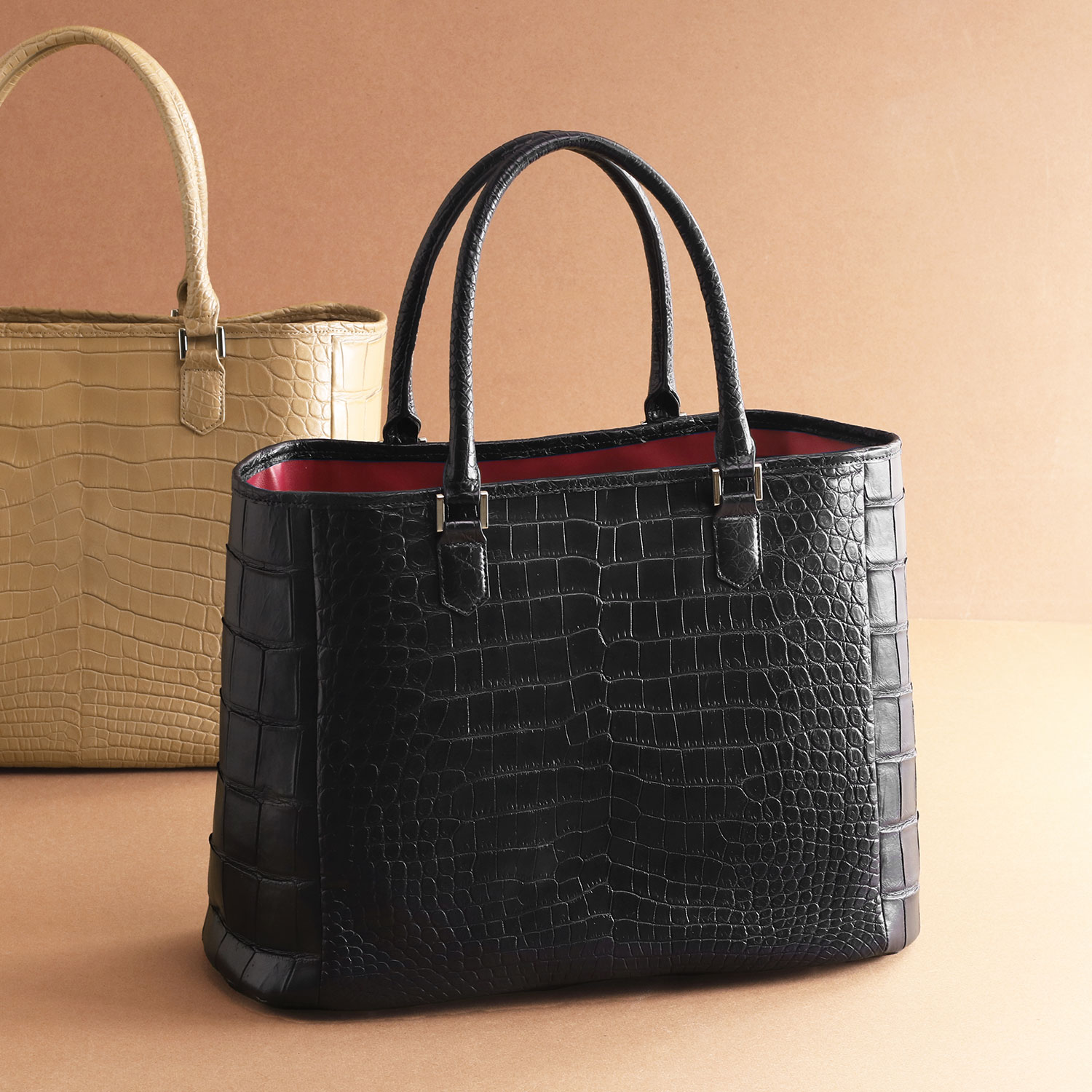 sankyo shokai（三京商会） ［期間限定価格］クロコダイル トート