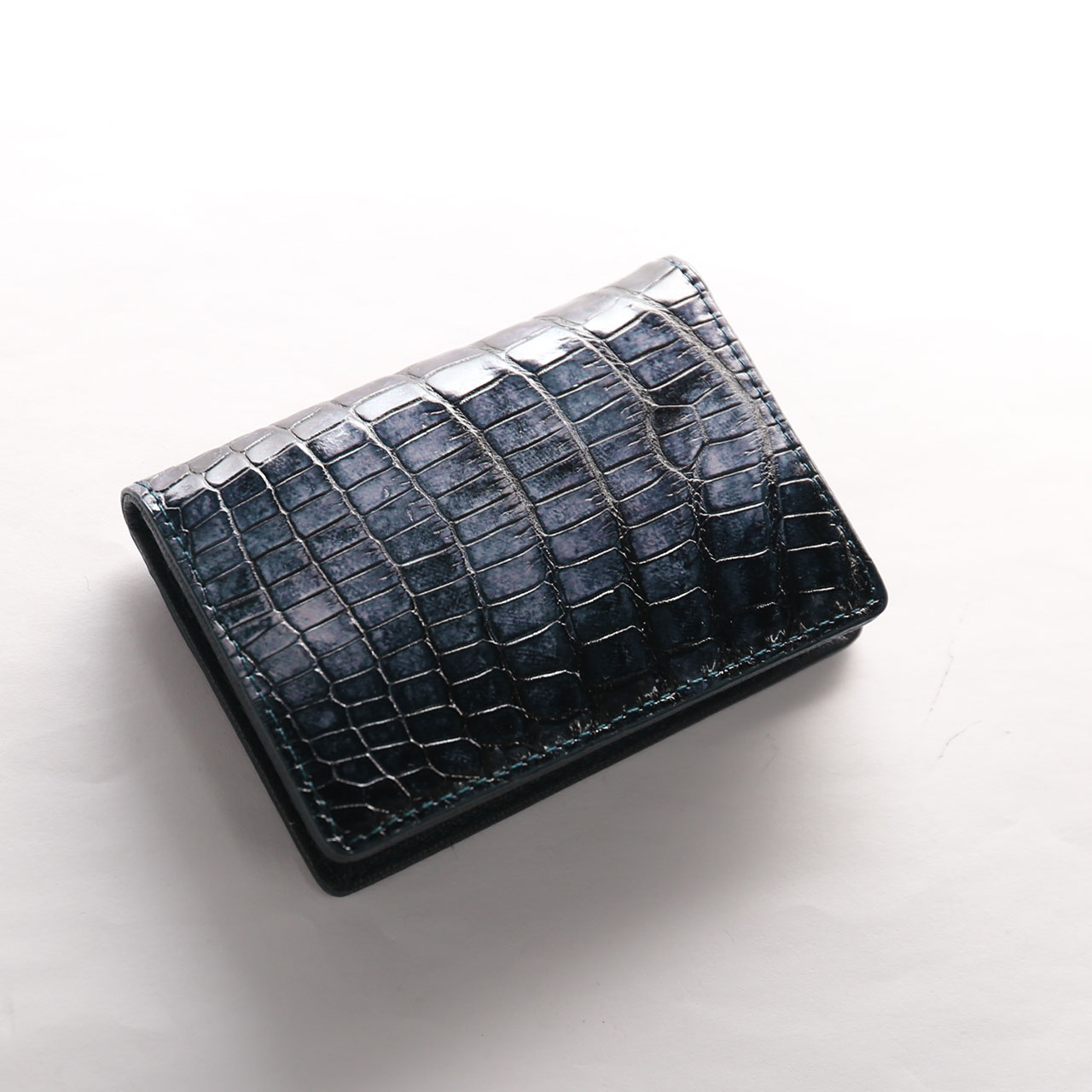 sankyo shokai（三京商会） クロコダイル 名刺入れ レディース