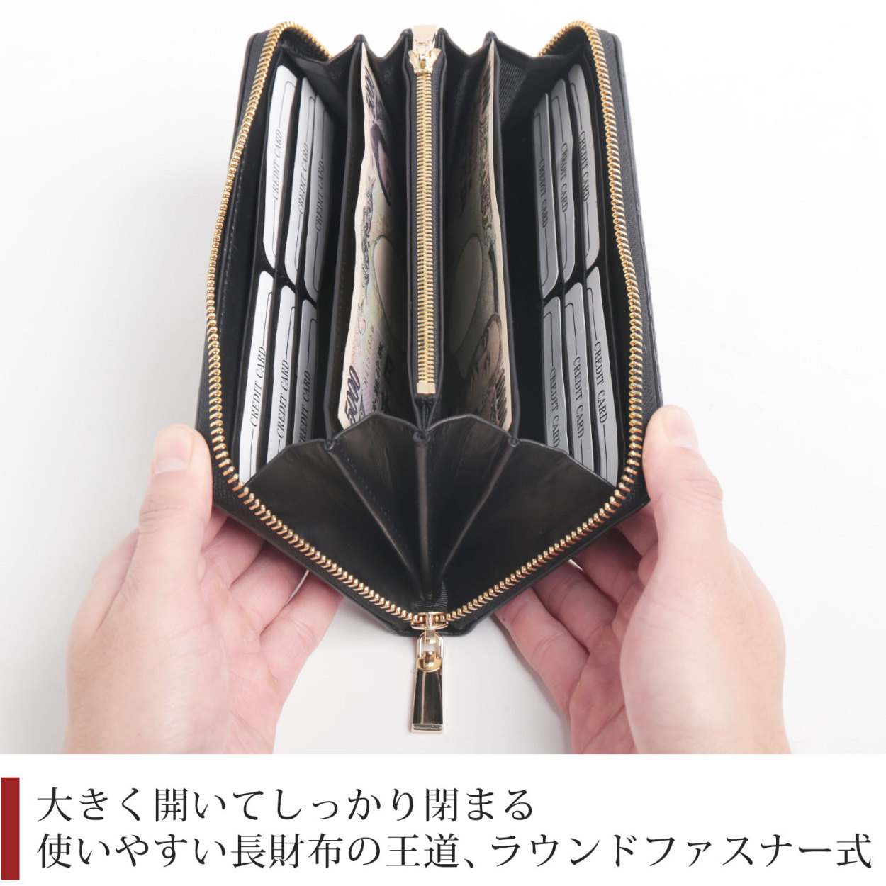 sankyo shokai（三京商会） [5%offクーポン]クロコダイル 長財布