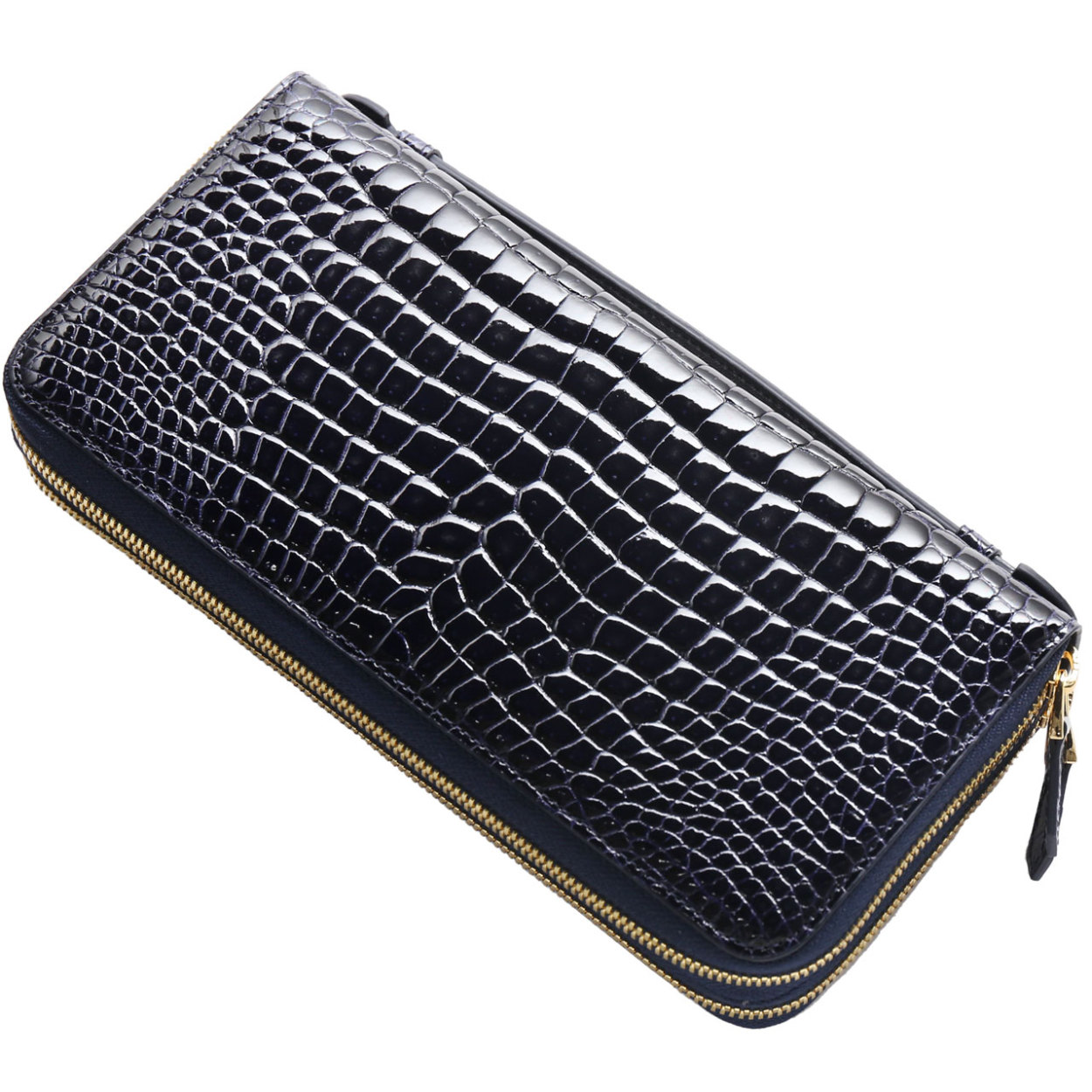 sankyo shokai（三京商会） スモール クロコダイル オーガナイザー