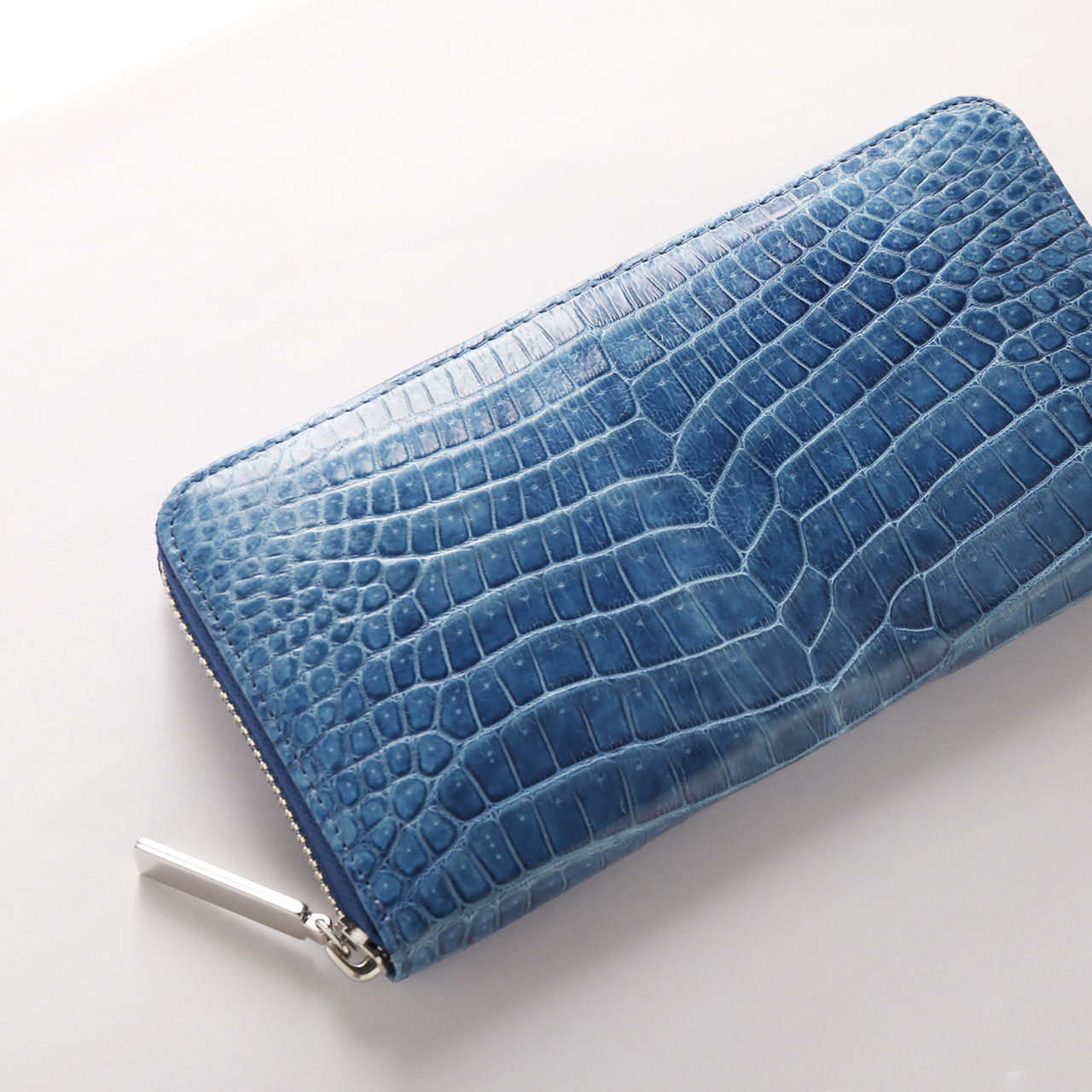 sankyo shokai（三京商会） [10%offクーポン]スモール クロコダイル 長