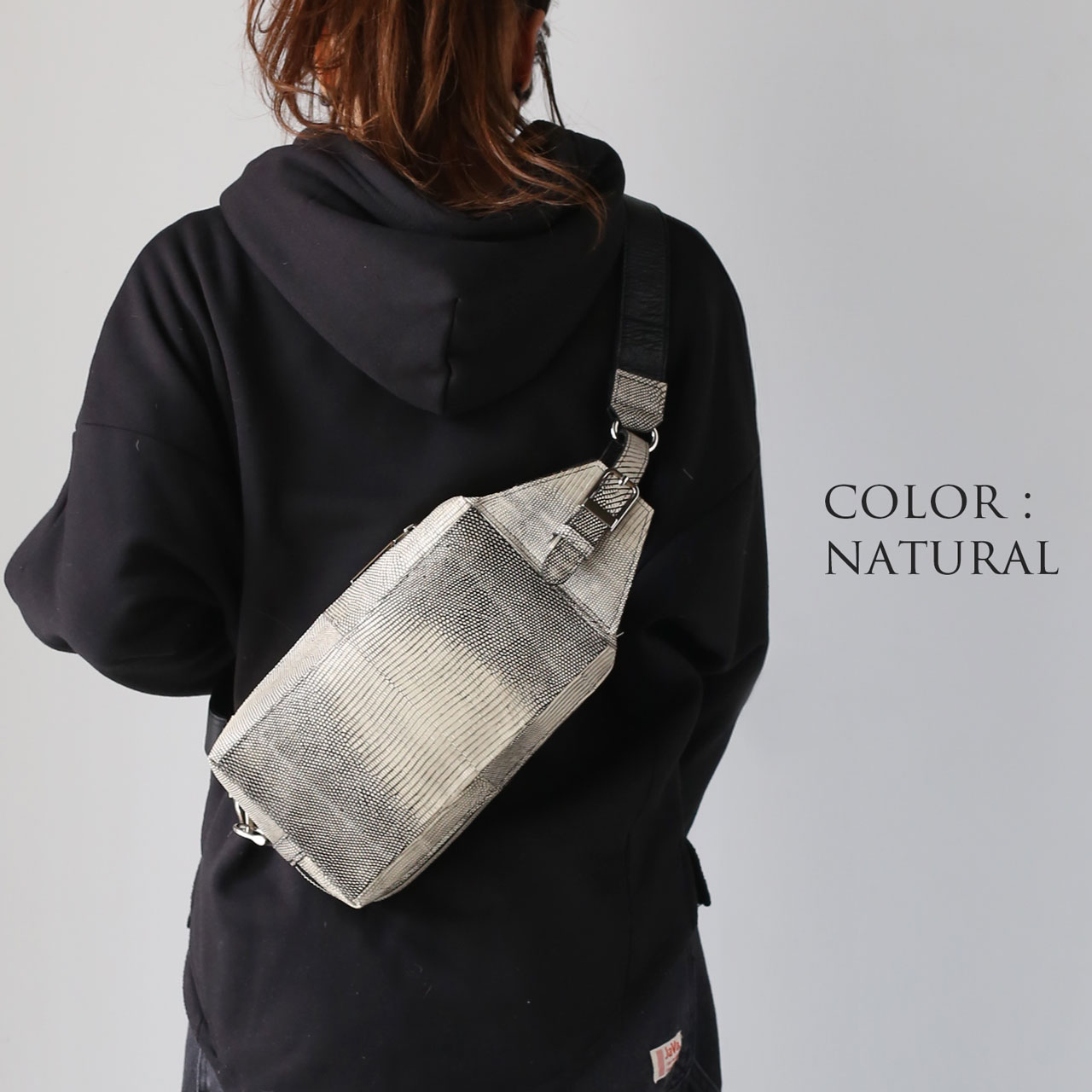 sankyo shokai（三京商会） [28h限定10%off]リザード 2wayバッグ