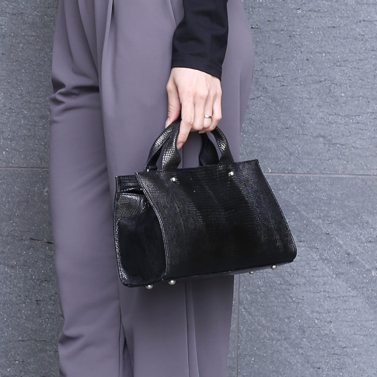 sankyo shokai（三京商会） [28h限定10%off]リザード 2wayバッグ