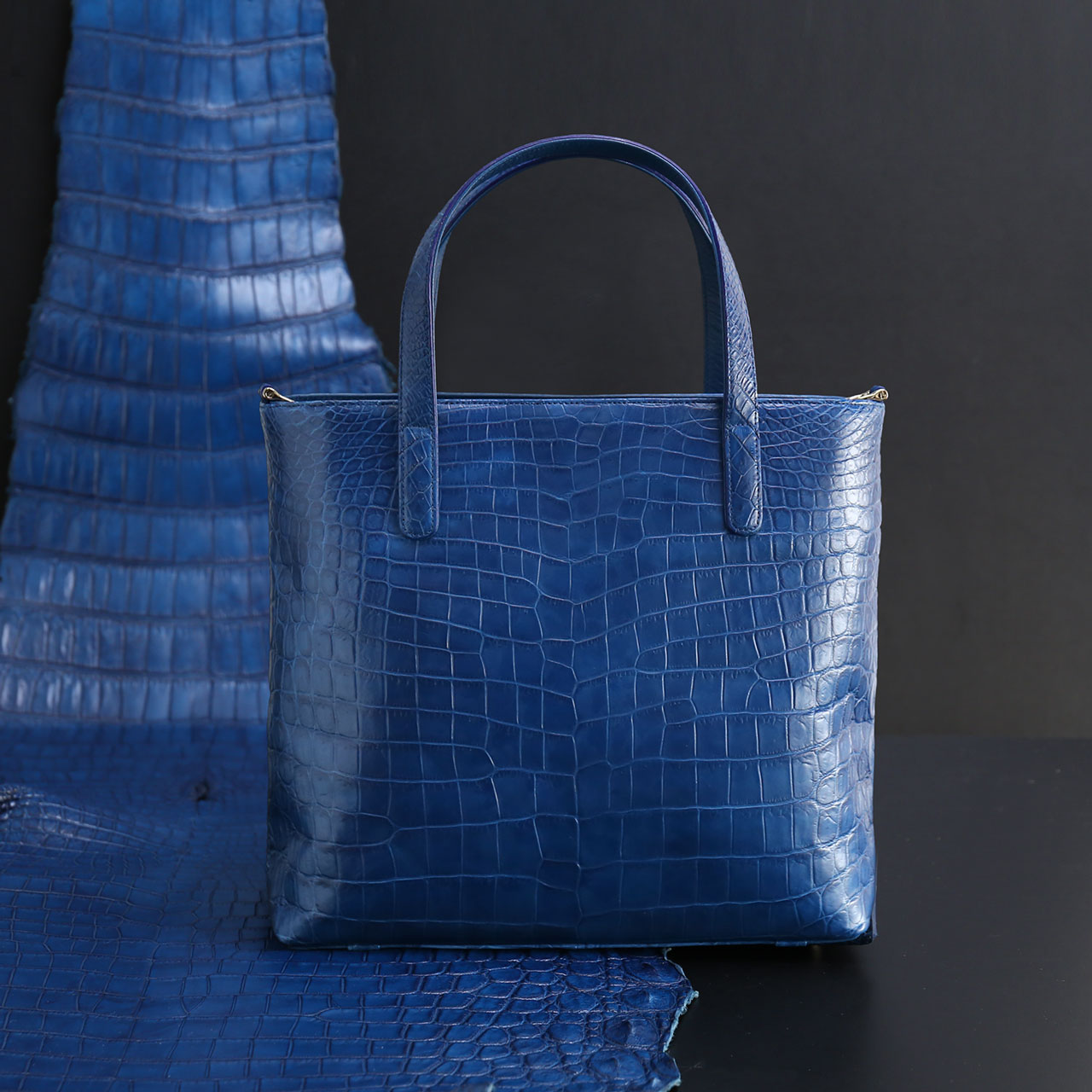 sankyo shokai（三京商会） [5%offクーポン]藍染め クロコダイル