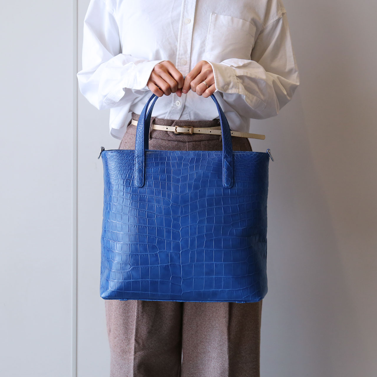 sankyo shokai（三京商会） [5%offクーポン]藍染め クロコダイル