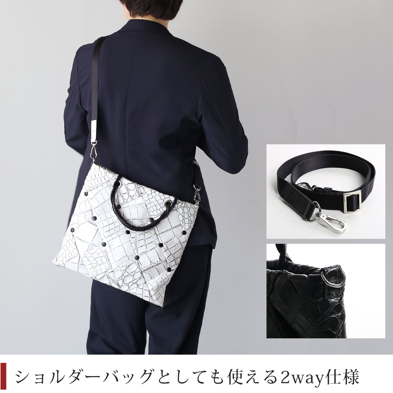 sankyo shokai（三京商会） ［期間限定価格］クロコダイル ダイヤ柄