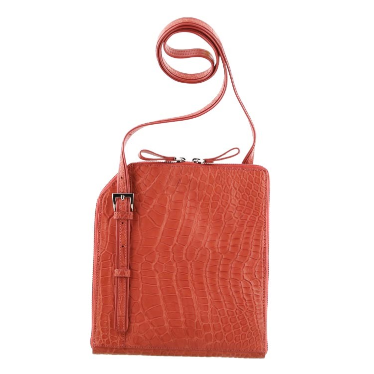 sankyo shokai（三京商会） スモール クロコダイル ショルダーバッグ