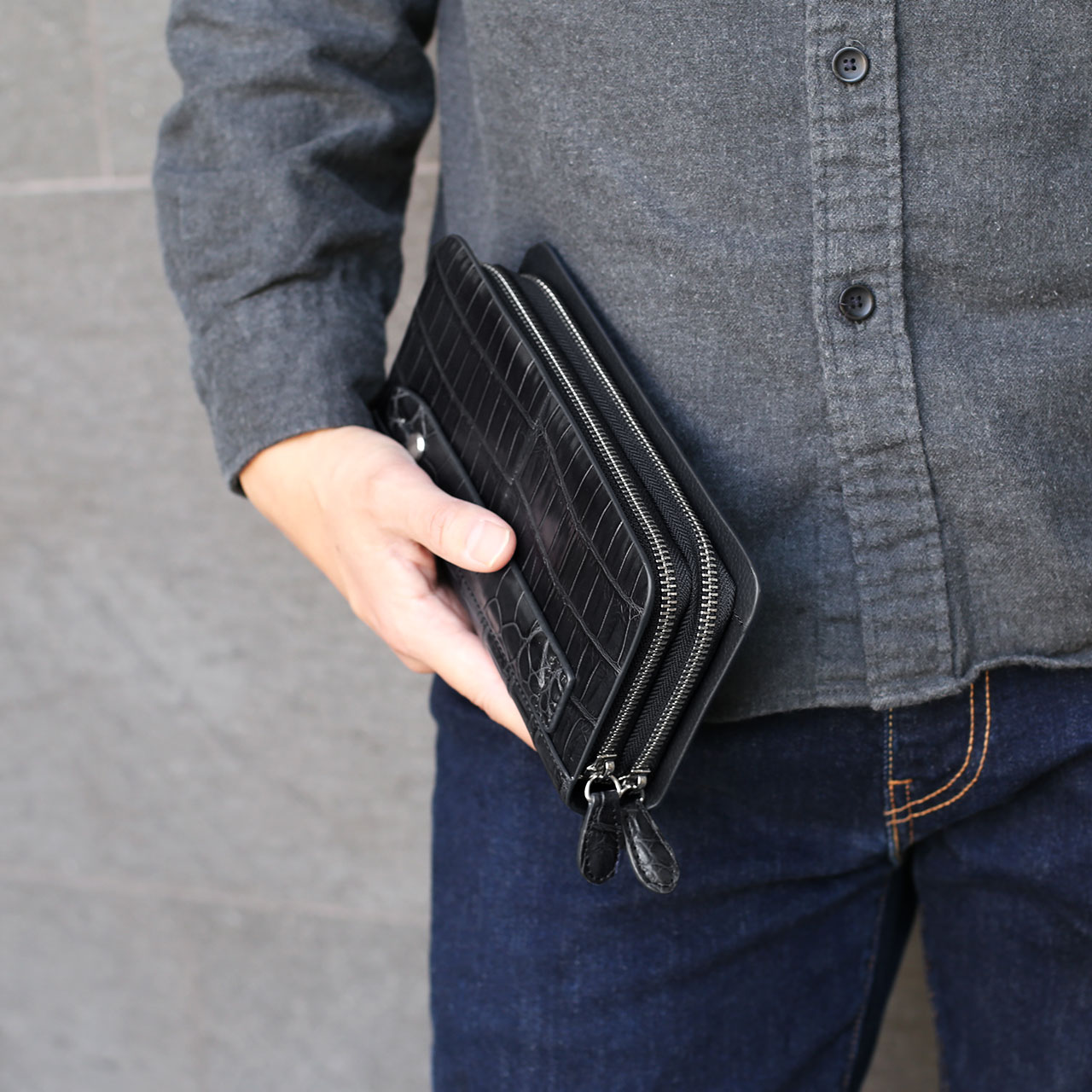 sankyo shokai（三京商会） クロコダイル トラベル オーガナイザー 多