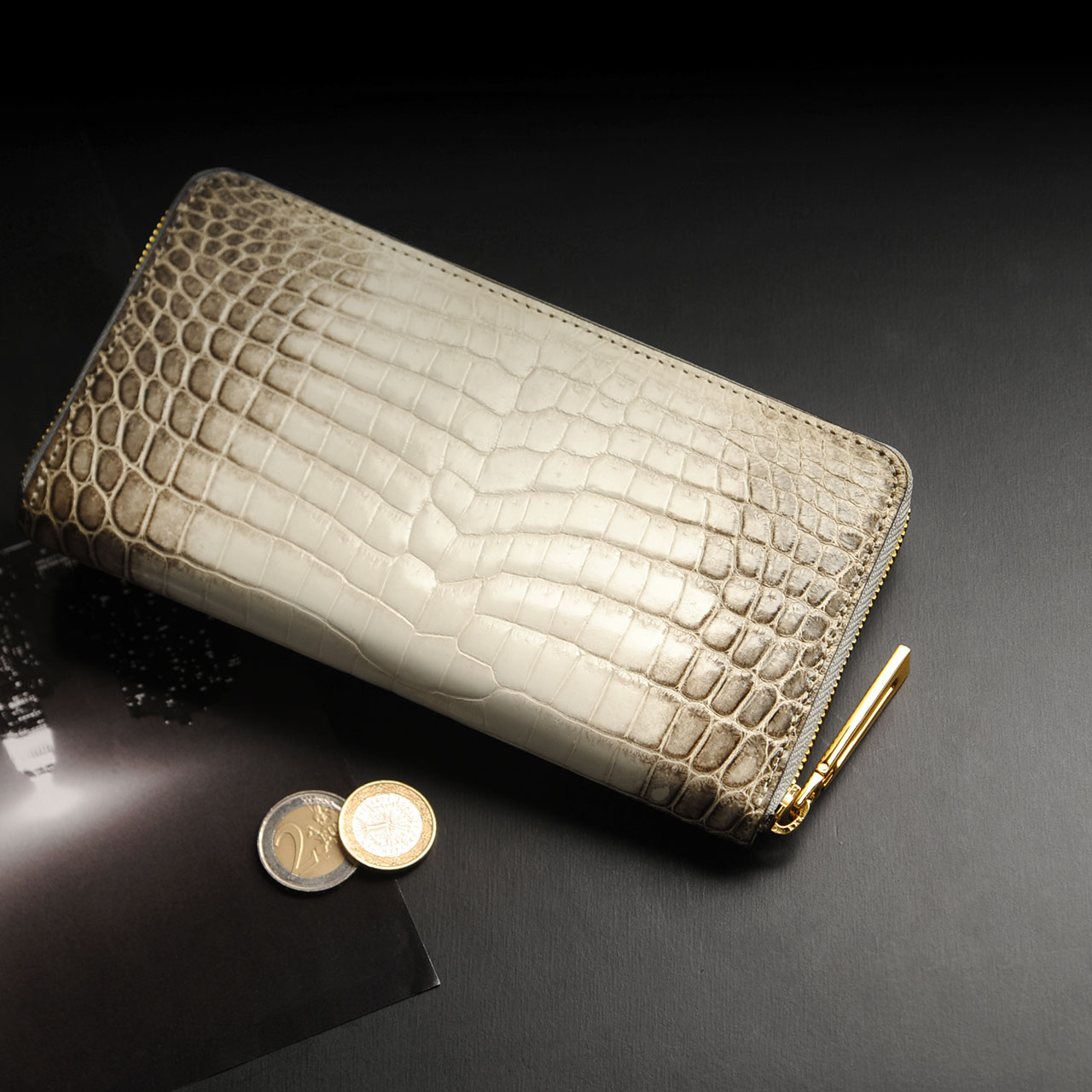 sankyo shokai（三京商会） [10%offクーポン]ヒマラヤ クロコダイル 長