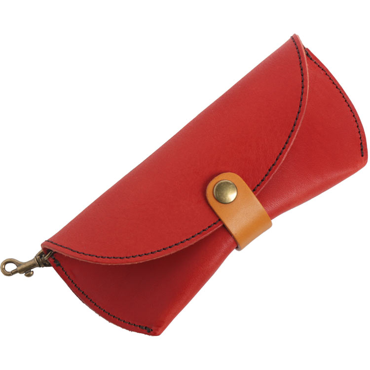 Jamale（ジャマレ） メガネケース 栃木レザー シュリンクレザー 日本製