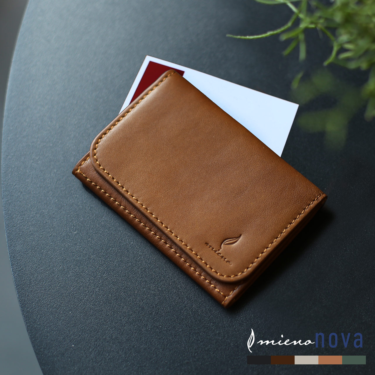 mieno（ミエノ） ［期間限定価格］名刺入れ メンズ 本革 ブランド