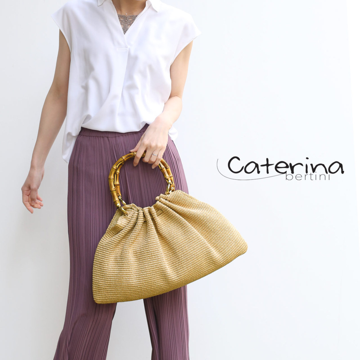 Caterina Bertini（カテリーナベルティーニ） ［期間限定価格］かご