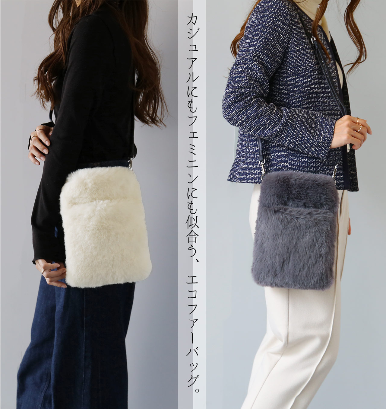 sankyo shokai（三京商会） [5%offクーポン]ファーバッグ ショルダー