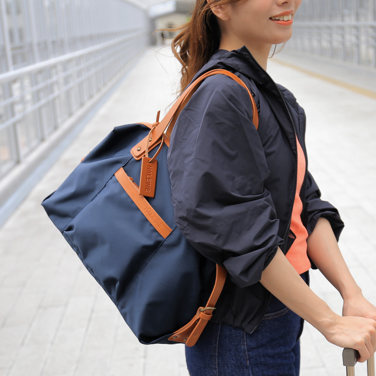 HALEINE（アレンヌ） [5%offクーポン]HALEINE ブランド ミニ ボストン