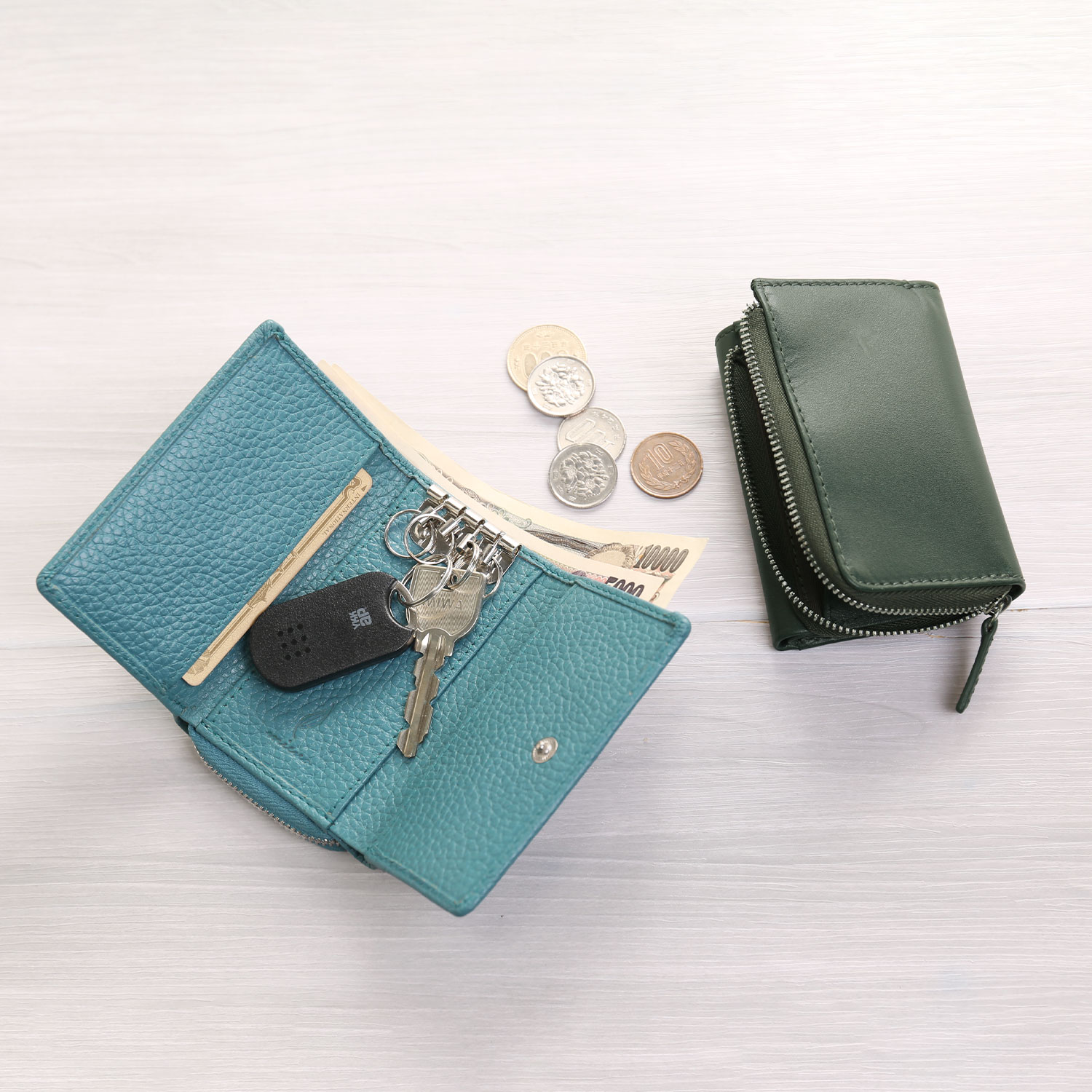 mieno（ミエノ） 牛革 キーケース ウォレット 小銭入れ mieno Diva