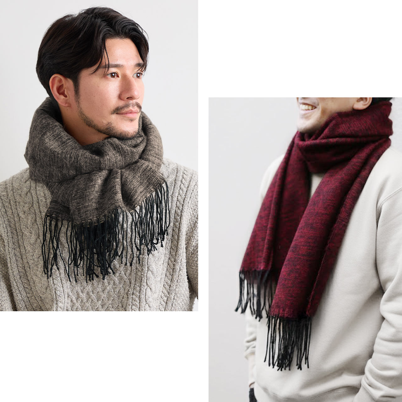 sankyo shokai（三京商会） ［期間限定価格］マフラー メンズ ストール