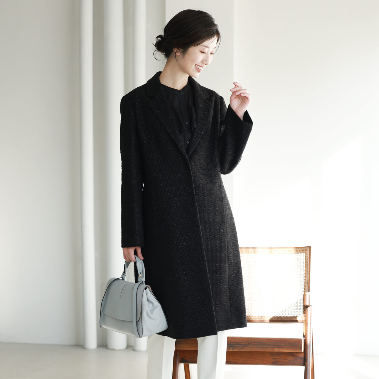 sankyo shokai（三京商会） ［期間限定価格］チェスター コート 春