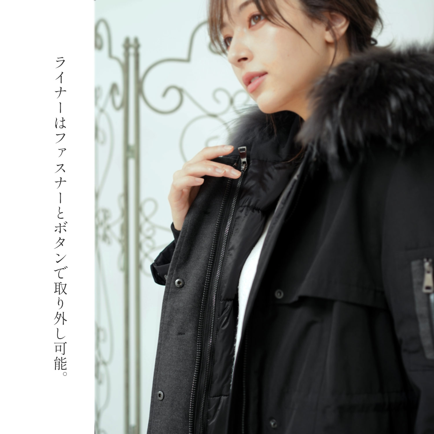 Filomo（フィローモ） [5%offクーポン]モッズコート レディース 冬