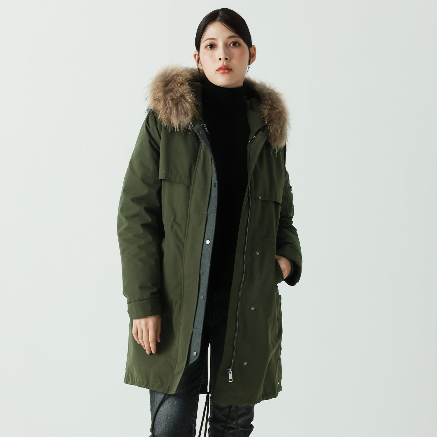 Filomo（フィローモ） モッズコート レディース 冬 ダウン ライナー