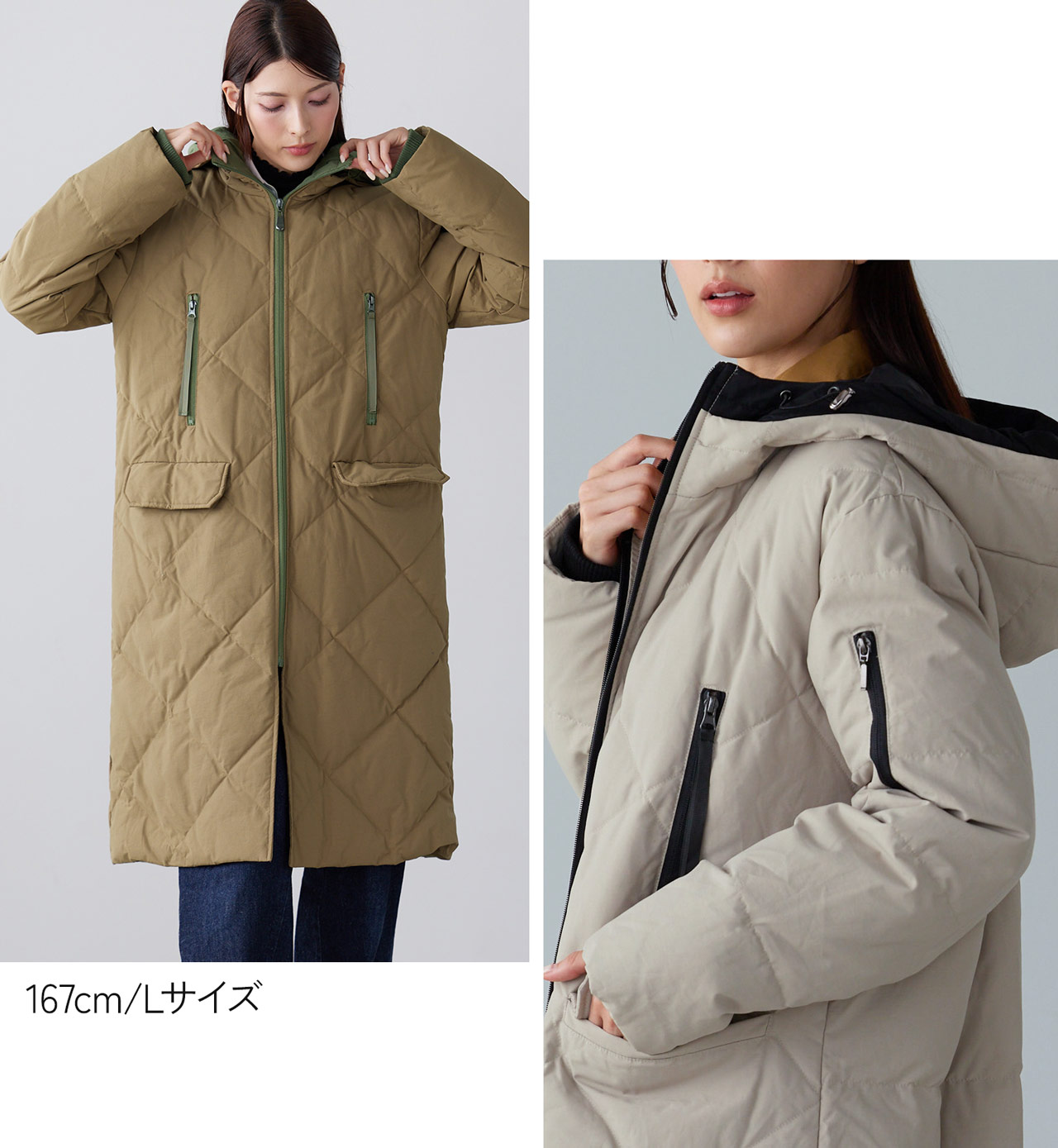 Filomo（フィローモ） ［期間限定価格］ダウン コート フード 付き