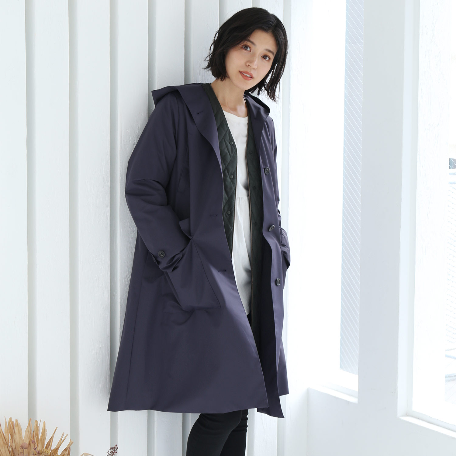 sankyo shokai（三京商会） ［期間限定価格］ライナー付き 撥水コート