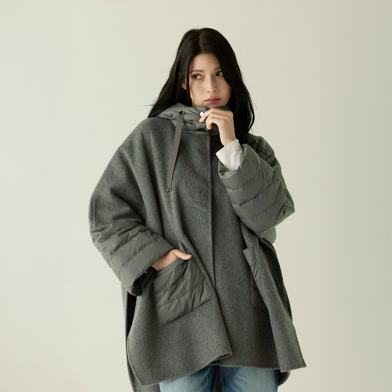 sankyo shokai（三京商会） ポンチョ ケープポンチョ フード付き