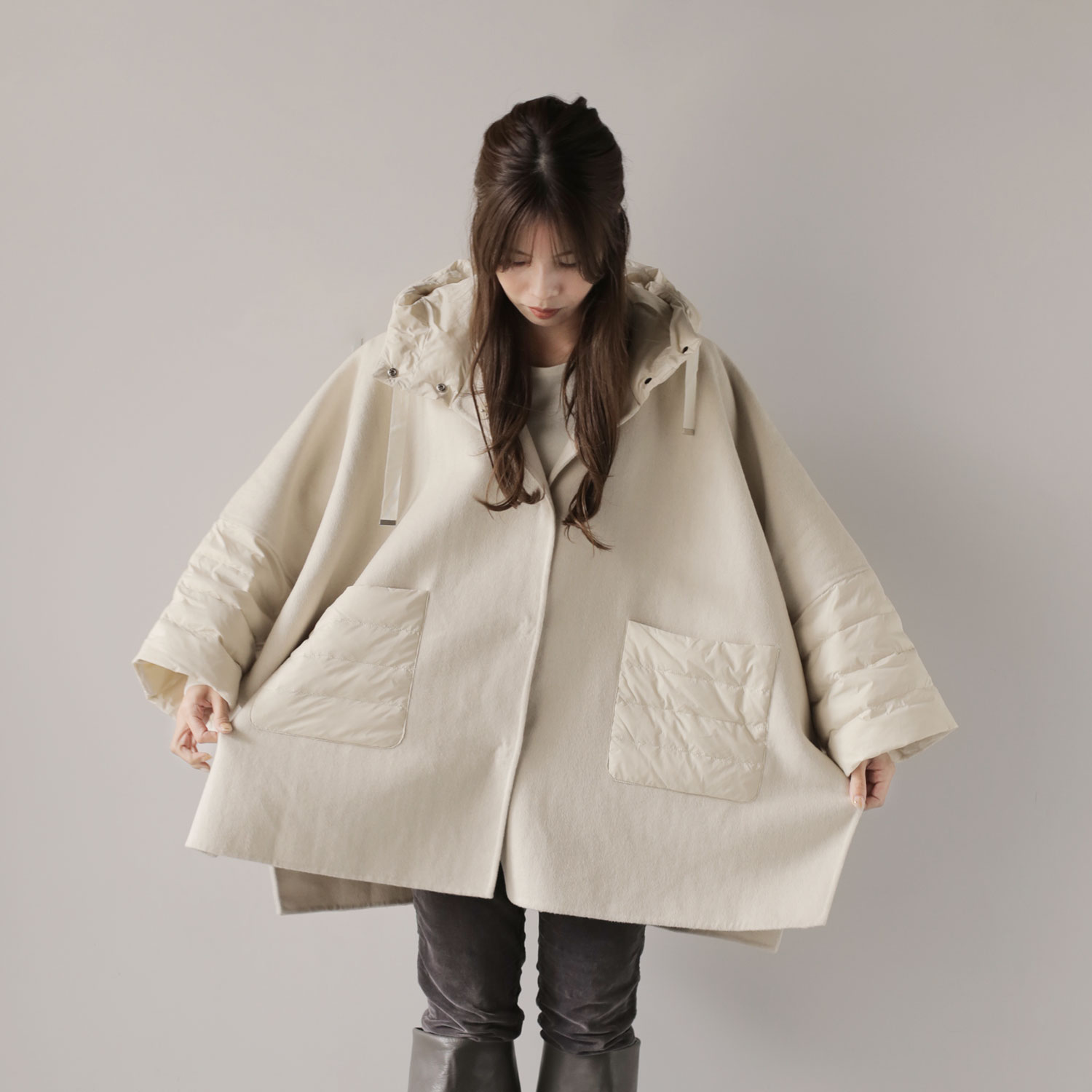 sankyo shokai（三京商会） ポンチョ ケープポンチョ フード付き