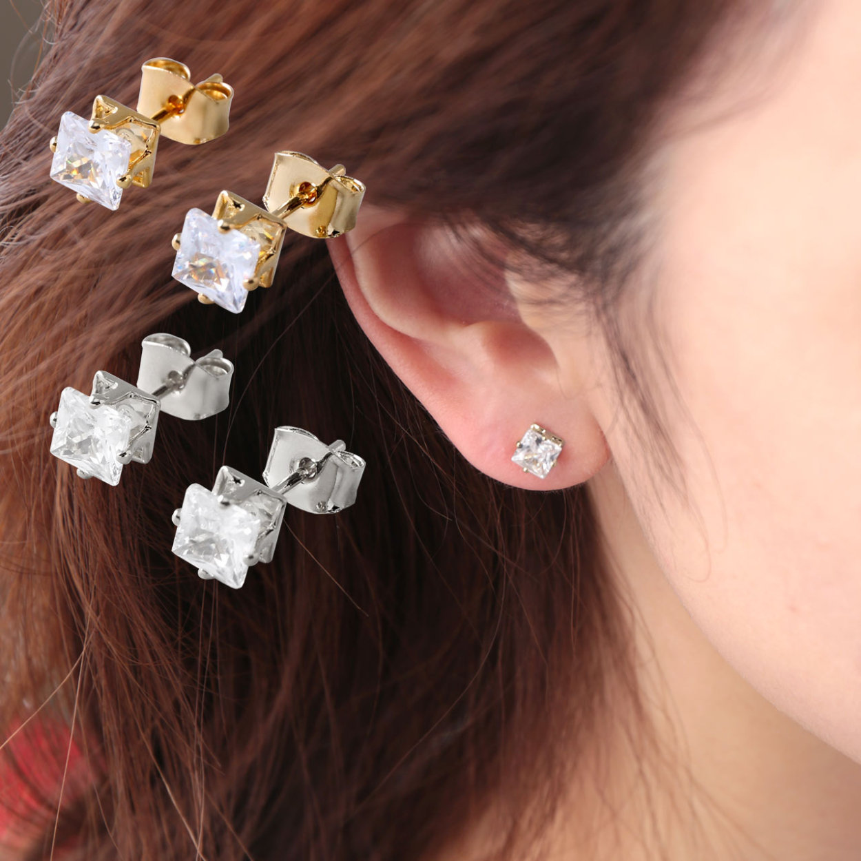 sankyo shokai（三京商会） [2点で30%off]1粒 スクエア ストーン