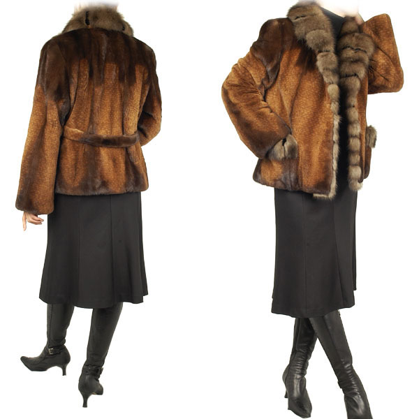 sankyo shokai（三京商会） [5%offクーポン]毛皮/シェアードミンク