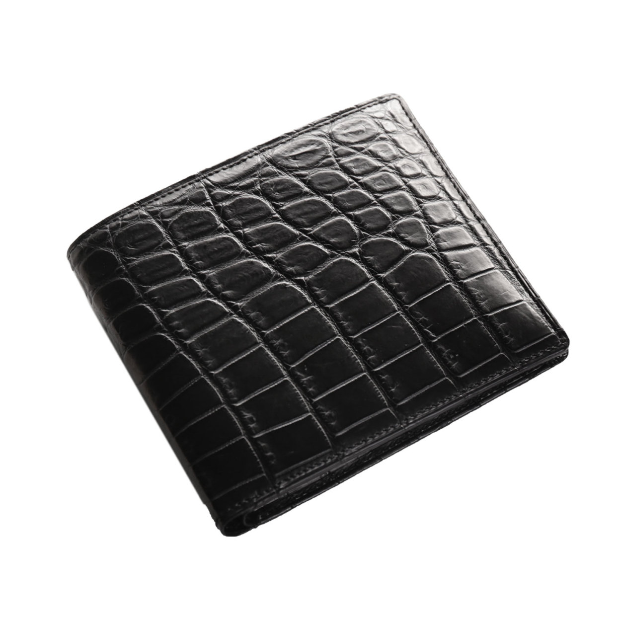 sankyo shokai（三京商会） [10%offクーポン]折り財布 クロコダイル