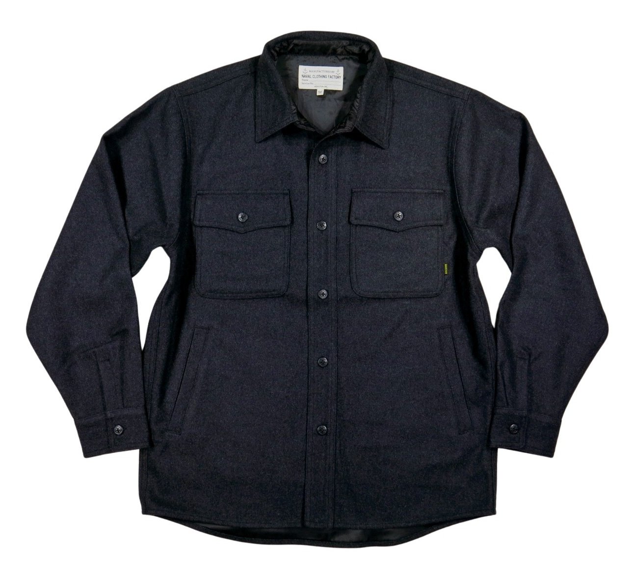 HOUSTON（ヒューストン） メルトンウール CPOシャツ ジャケット 51535