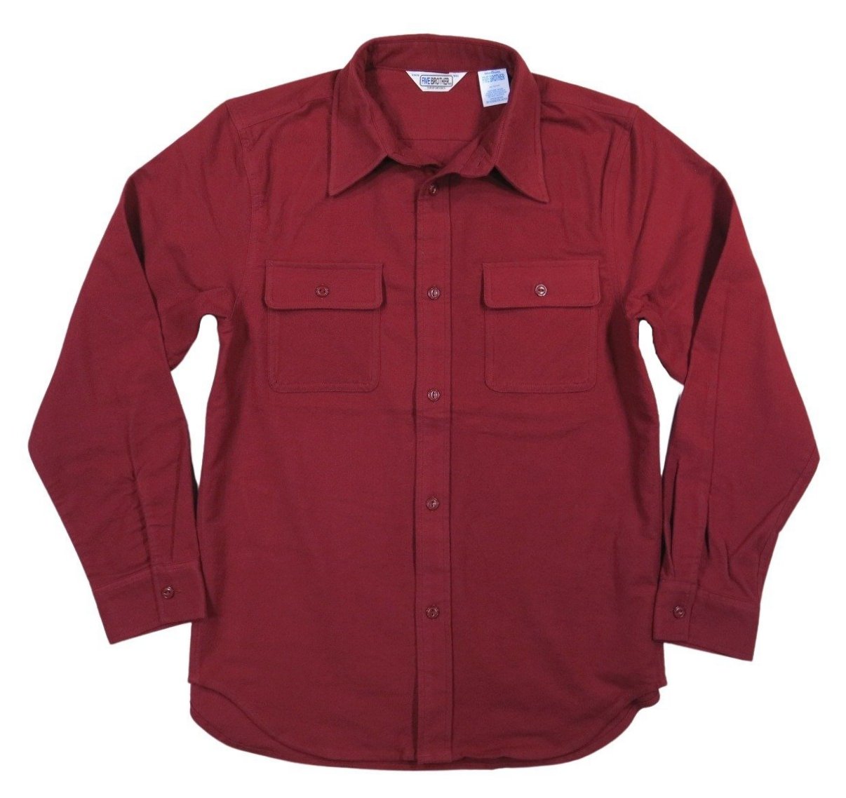 FIVEBROTHER（ファイブブラザー） 90S シャモアクロス 長袖 無地