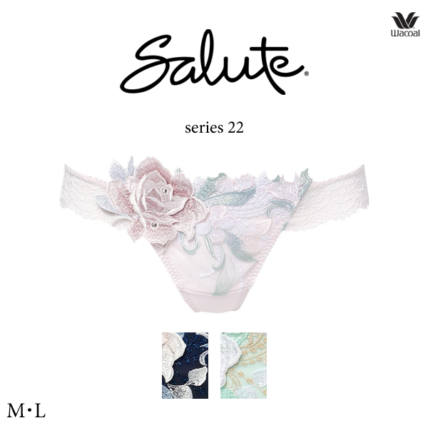 サルート（SALUTE） ワコール 22G ランジェリードレス NTJ222 M・L