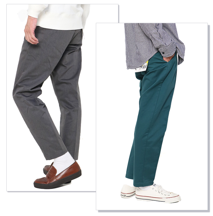 BIG MIKE（ビッグマイク） チノパン メンズ ピンタック チノパンツ