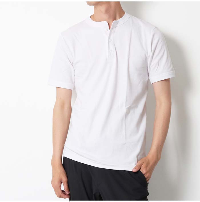 BEEFY-T Hanes ヘインズ BEEFY リブヘンリーネックTシャツ HM1-T103
