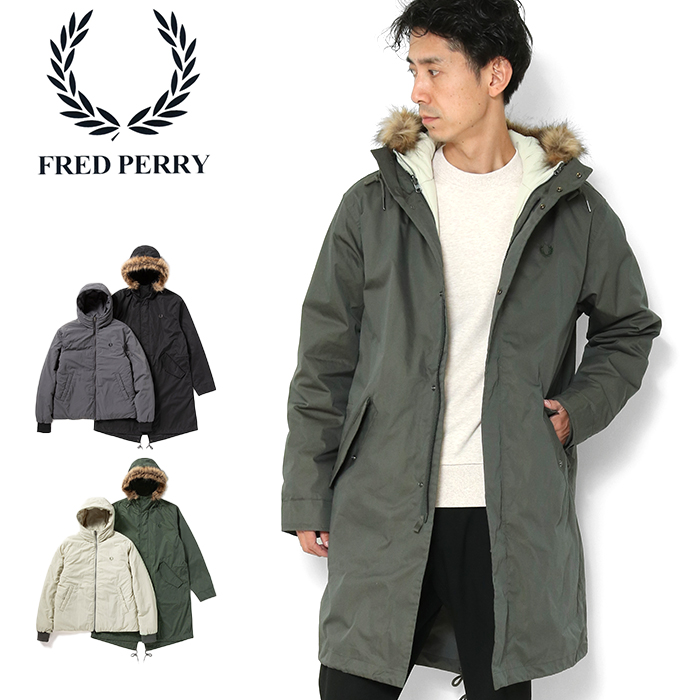 FRED PERRY（フレッドペリー） ジップイン ライナー フィッシュテール