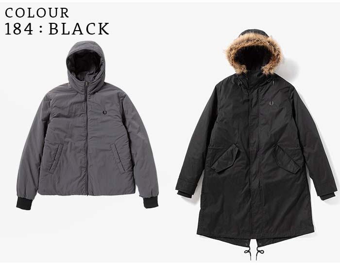 FRED PERRY（フレッドペリー） ジップイン ライナー フィッシュテール