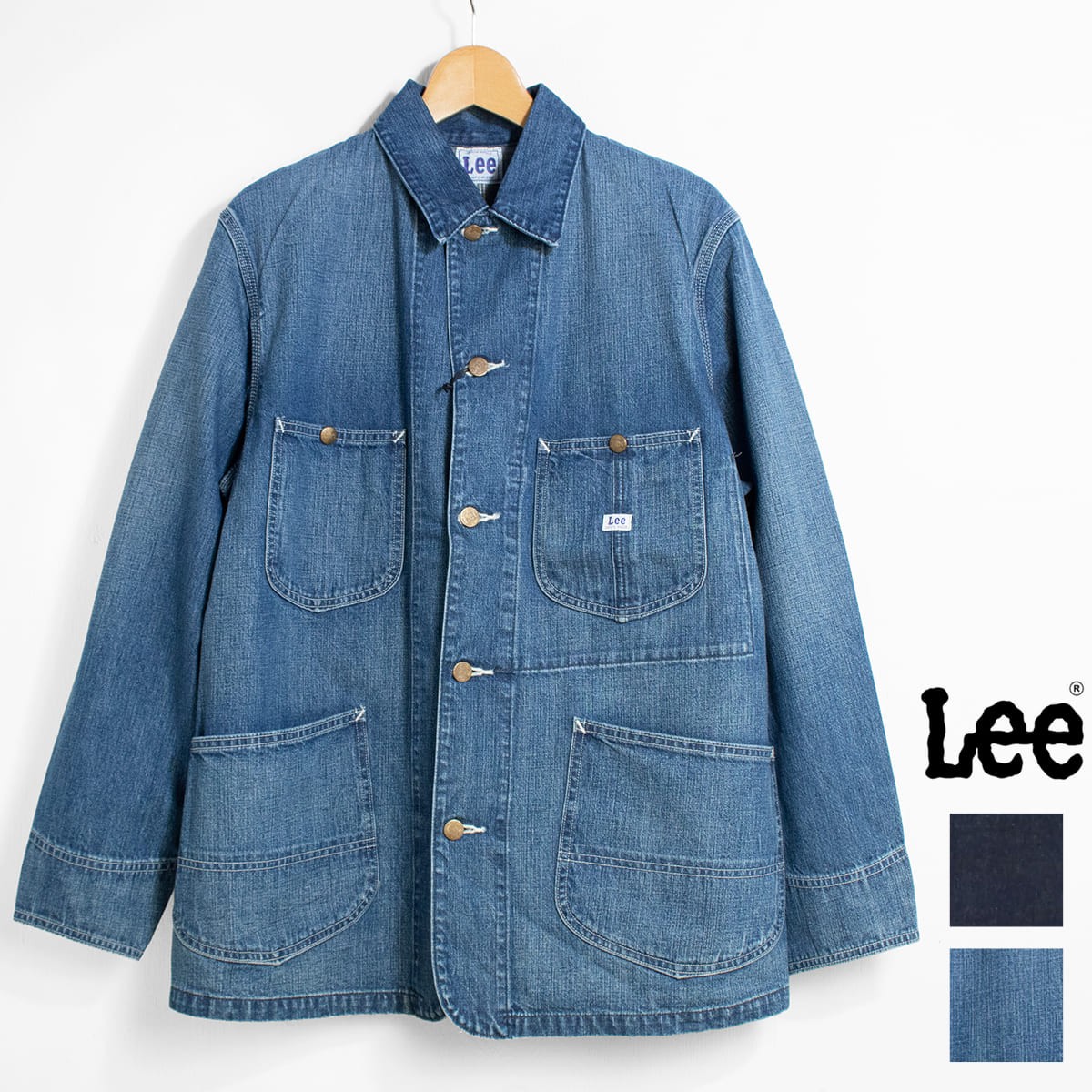 Lee（リー） カバーオール デニム ジャケット メンズ ロコジャケット