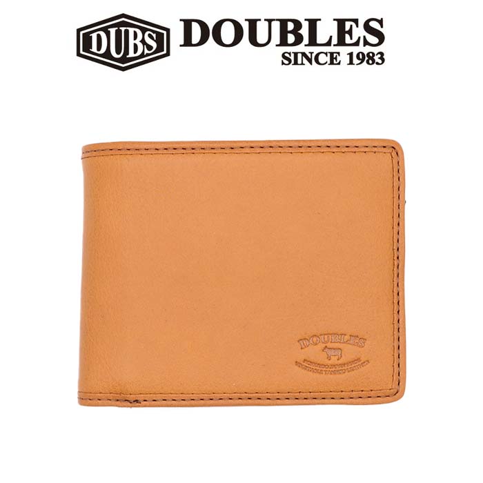 DOUBLES（ダブルス） 二つ折り財布 財布 メンズ 本革 レザー 牛革 国産