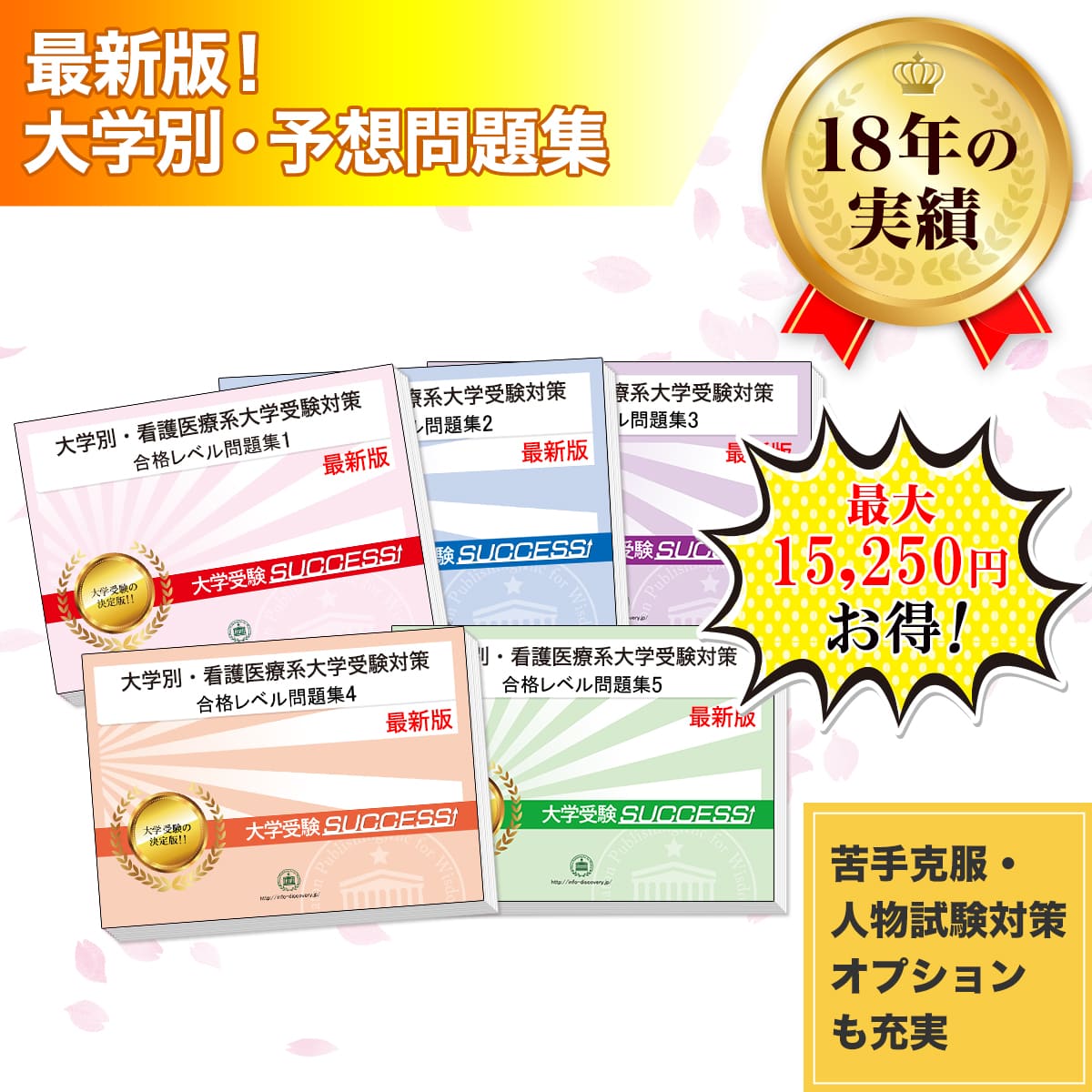 2027 獨協医科大学(看護学部)・直前対策合格セット問題集(5冊) 大学