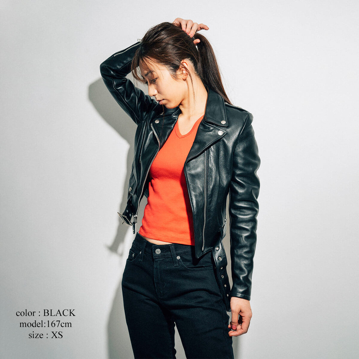 Schott N.Y.C（ショット） SCHOTT 218W ラムレザー ワンスター