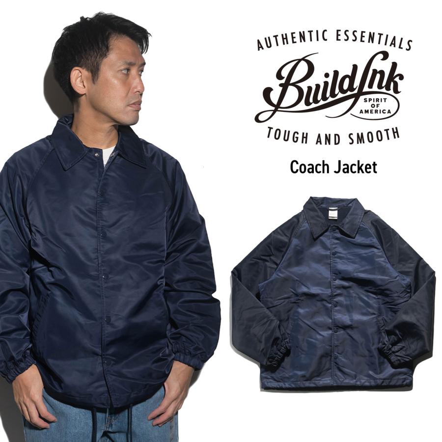 ビルドインク BUILDINK コーチジャケット ｜ メンズ M-XL カスタム
