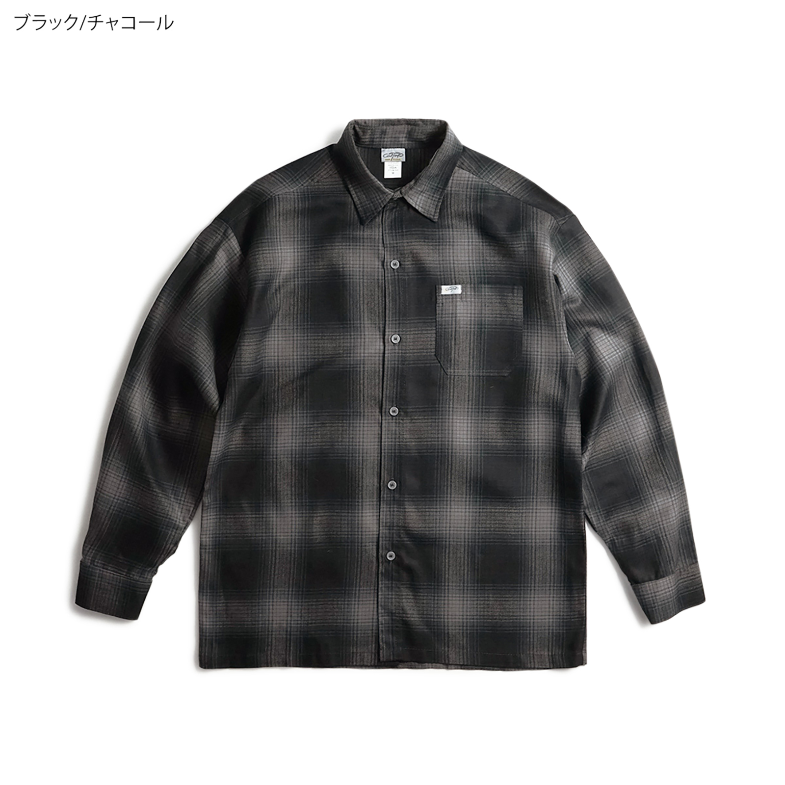 Cal Top（キャルトップ） #2000LS オンブレ チェック 長袖 フランネル