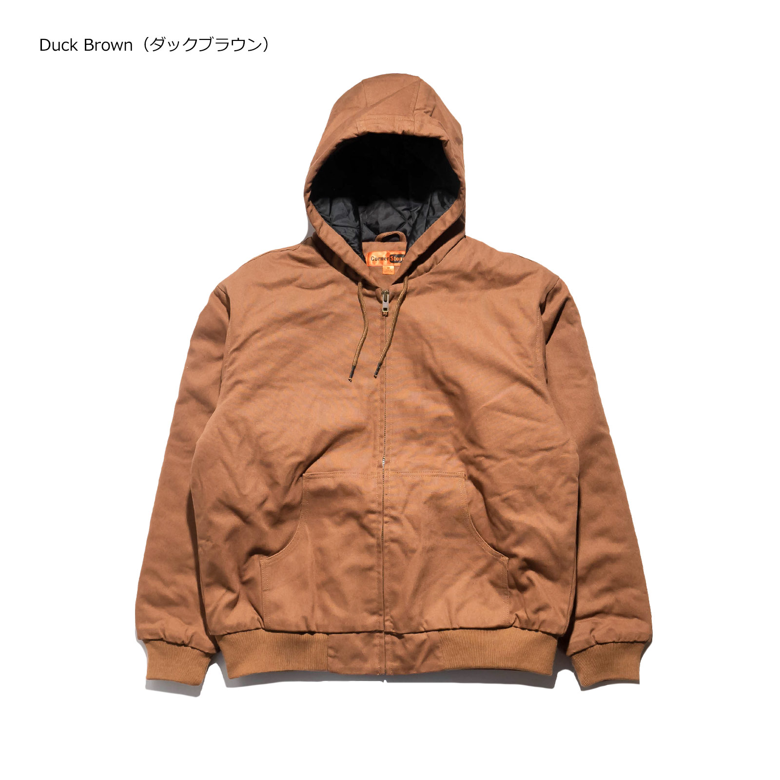 コーナーストーン CORNER STONE J763H ダッククロスフーデッドワーク