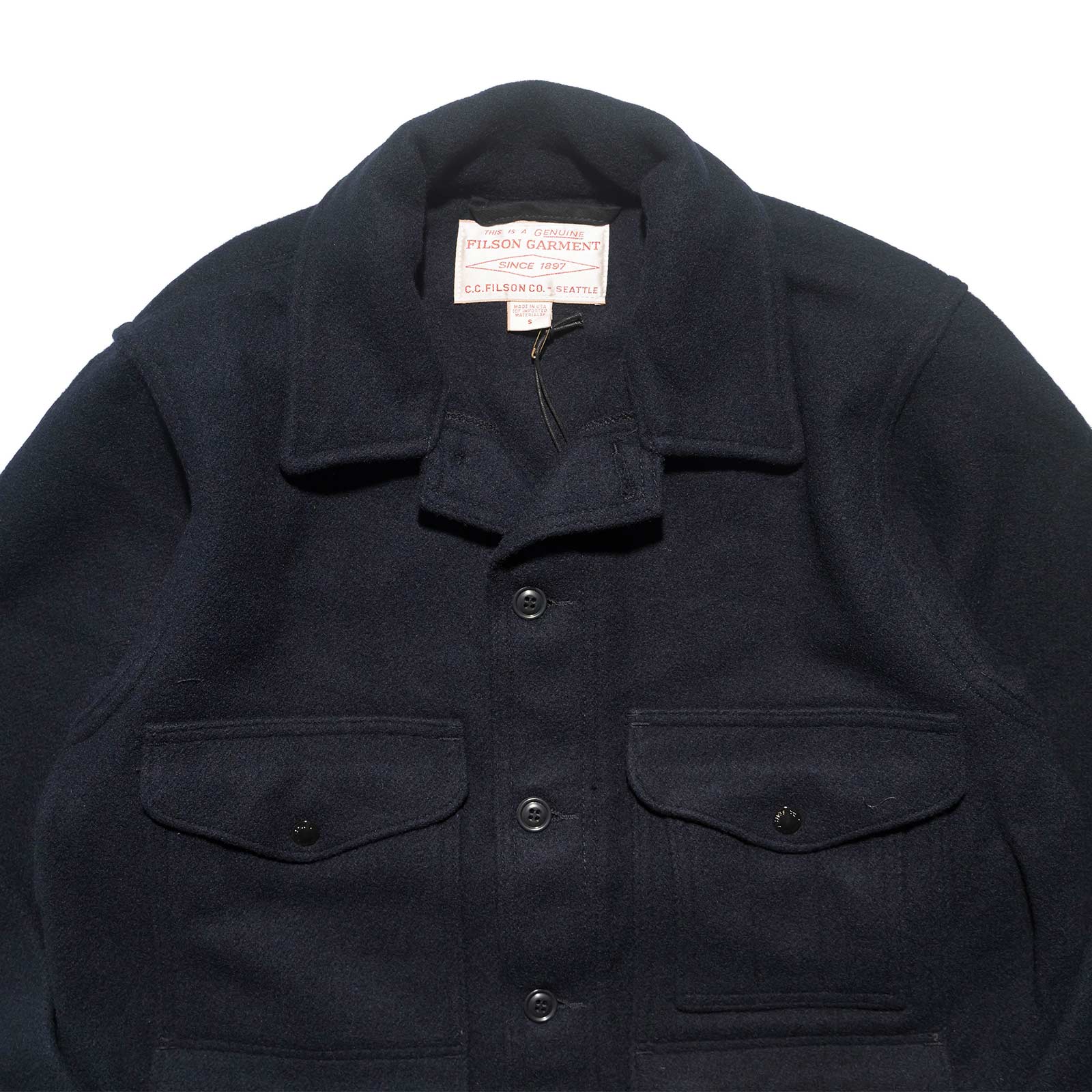 FILSON（フィルソン） ウールコート マッキーノ クルーザー ソリッド