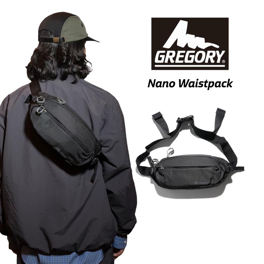 GREGORY（グレゴリー） ナノウエストパック ｜ 4L ポーチ ボディバッグ