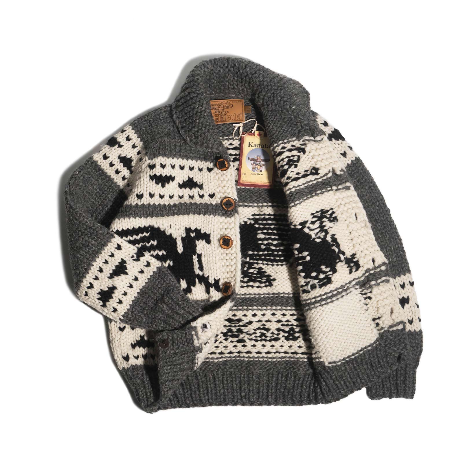 KANATA（カナタ） カウチンセーター 6プライウール ダブルイーグル