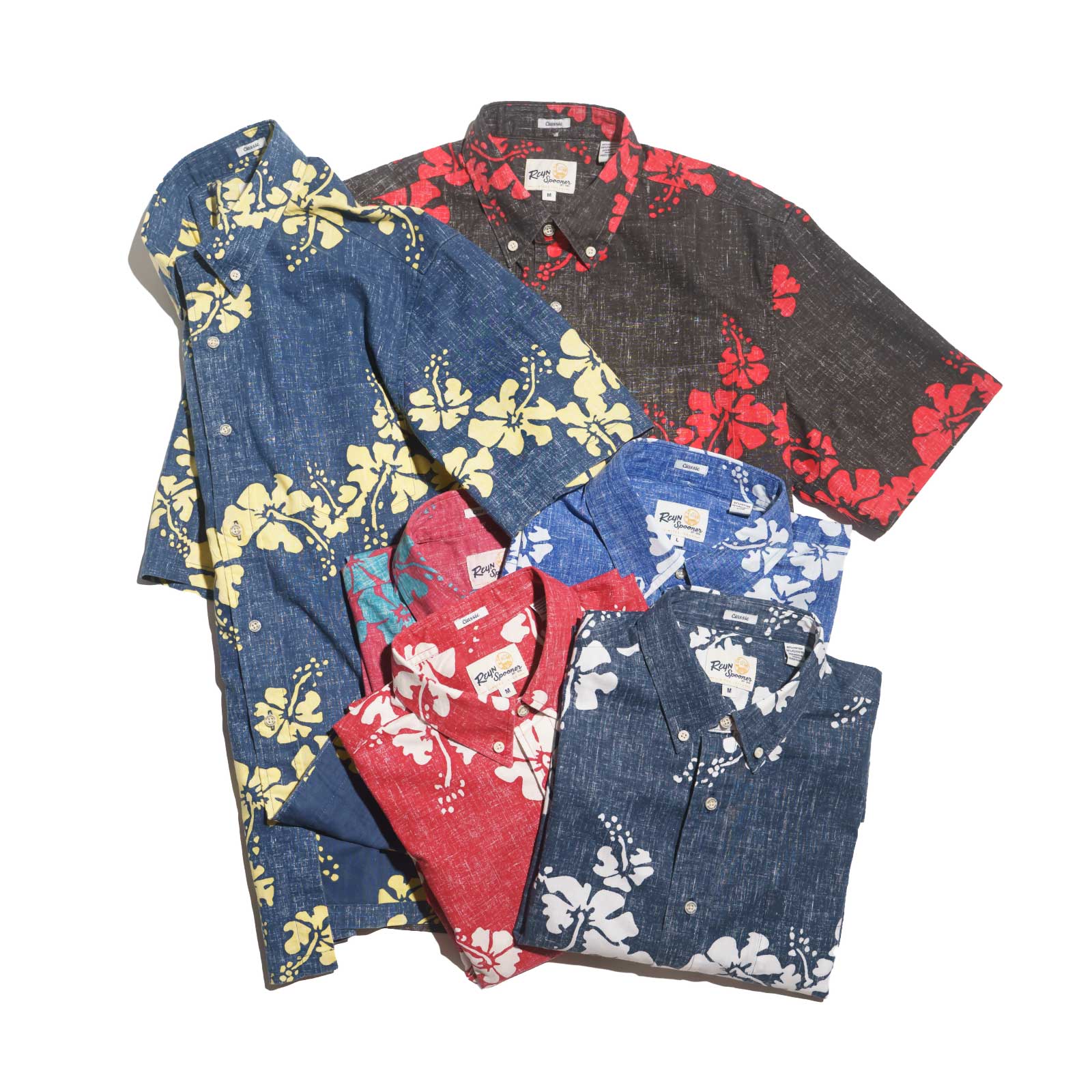 reyn spooner（レインスプーナー） 半袖 フルオープン アロハシャツ