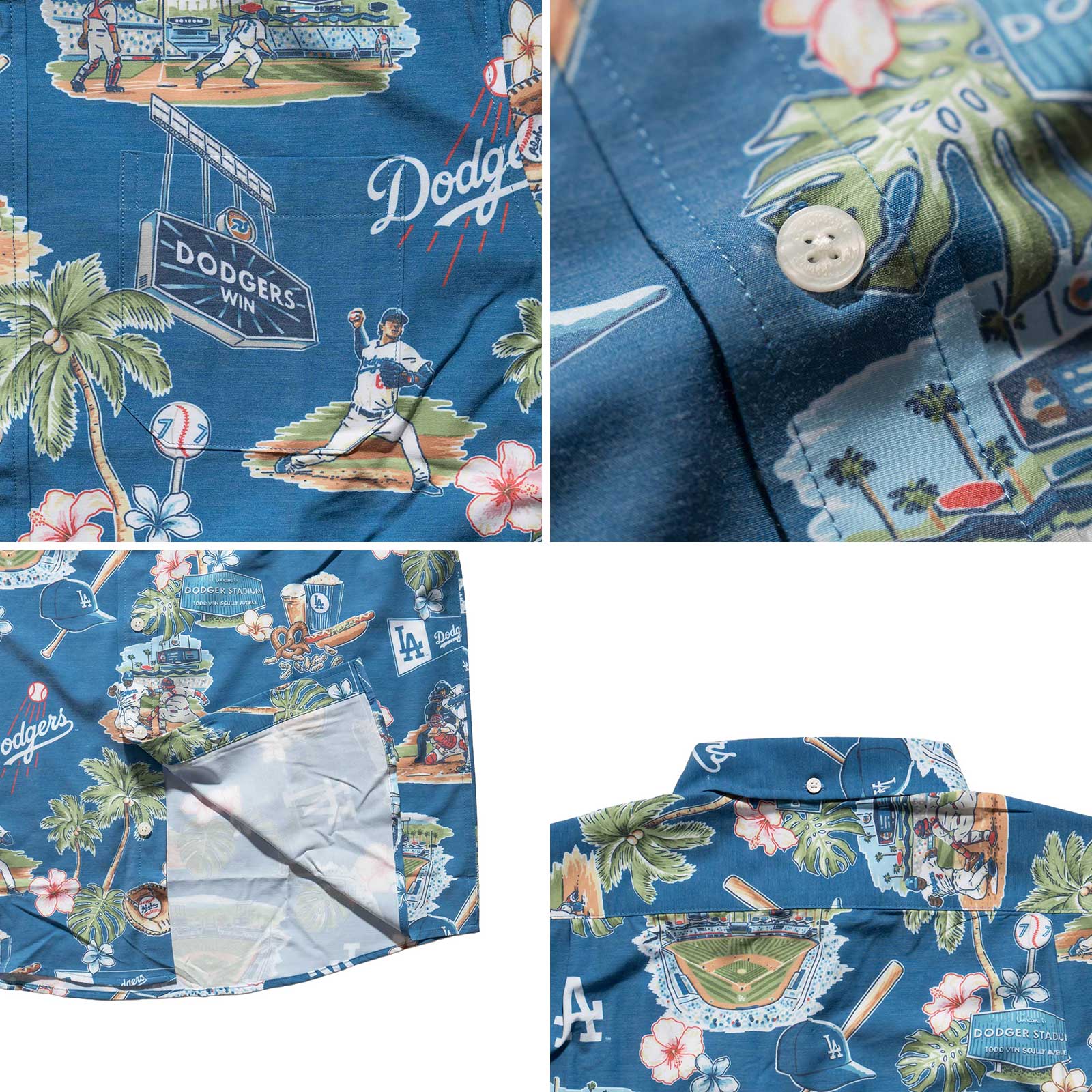 reyn spooner（レインスプーナー） 半袖 アロハシャツ フルオープン